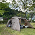 秋吉台キャンプ場の風景／諫早市の工務店・本多工務店社長のGW旅
